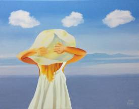  ALAIN ROLLAND - Hommage à Magritte.jpg