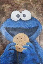 Charlotte Peters - CHP Art's - Cookie Monster #1