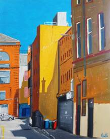 Sébastien COUËFFIC - Glasgow city center Huile sur toile, 92 x 73 cm, 2023 4.jpg