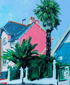 Sébastien COUËFFIC - Vue rue mme de sévigné huile sur toile 55 x 46 cm 2021  2.jpg