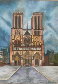 Anne ESCOLAN - chère Notre Dame de Paris