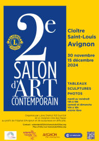 Jean Christophe GONDOUIN - Salon d'Art contemporain du Lions Club Avignon Cité des Papes