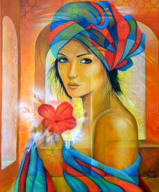 Jeannette GUICHARD BUNEL - dans les effluves du santal...