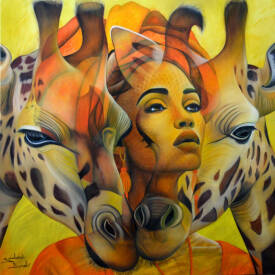 Jeannette GUICHARD BUNEL - dans le silence de la savane