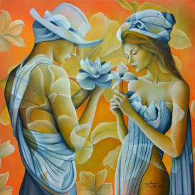 Jeannette GUICHARD BUNEL - les amants d'outre-songes