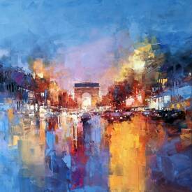 Benoît HAVARD - Paris, Champs Elysées - 110x100cm