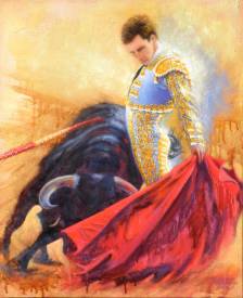 Carmen JUAREZ MEDINA - El Matador - Huile sur toile 60 x73.JPG