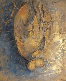 Mireille MAURY - GOLDEN VASE 61X50.jpg