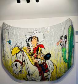 Edwige MOREL - PAN PAN LUCKY LUKE 175X130CM.JPG