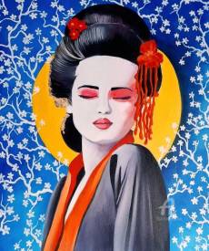 Chrystine MOUNIÉ - Femme du monde / Geisha