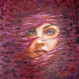 Antonella NOCIVELLI - 2024 - AMETISTA - huile sur toile 50x50.jpg