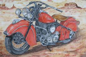 Michel PERRIER - Moto Indian Chief