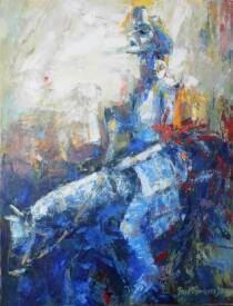 José POMARES - Don Quichotte 2 - 65 x 50.jpg