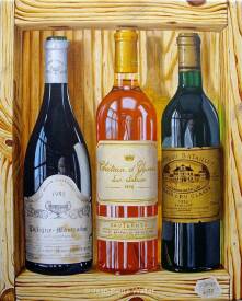 Jean-Pierre WALTER - 3 grands crus en trompe-l'oeil