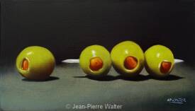 Jean-Pierre WALTER - Olives en brochette