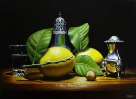 Jean-Pierre WALTER - Citrons en argent