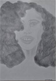 Sylvain ZABETH - 1978 étude' crayon sur papier 21x30cm (cheveux élagués)(2).jpg