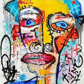 Tadas ZAICIKAS - Colorful man 30x30 in.jpg